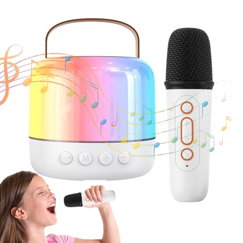 Nybhyjka Karaoke -Maschine mit Mikrofon, tragbare Karaoke -Maschine | Wiederaufladbare drahtlose Audio -Lautsprecher Kleine Karaoke -Maschine - Tragbare Lautsprecherverstärkermikrofon für Parteien, Nybhyjka Karaoke -Maschine mit Mikrofon, tragbare Karaoke -Maschine | Wiederaufladbare drahtlose Audio -Lautsprecher Kleine Karaoke -Maschine - Tragbare Lautsprecherverstärkermikrofon für Parteien, von Nybhyjka