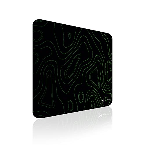 Nyfter - Gaming Mauspad 460x410x3mm Mousepad mit high-End Glide Schweiß und Luftfeuchtigkeit Werden abgewiesen im stylischen Topography Designs für Dein Gaming Setup von Nyfter