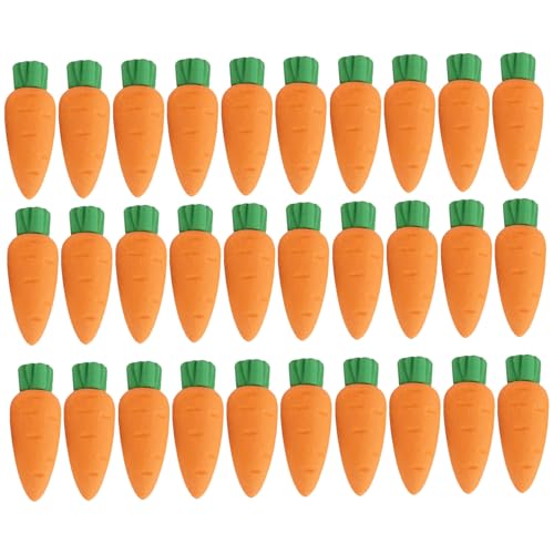 30pcs niedliche Radiergummis karotte geformte realistische Gemüsegummi-Radiergummi ungiftig umweltfreundliche Multi-Gebrauchs-Malereien für Schulbüros 30pcs niedliche Radiergummis karotte geformte realistische Gemüsegummi-Radiergummi ungiftig umweltfreundliche Multi-Gebrauchs-Malereien für Schulbüros von Nyutcwe