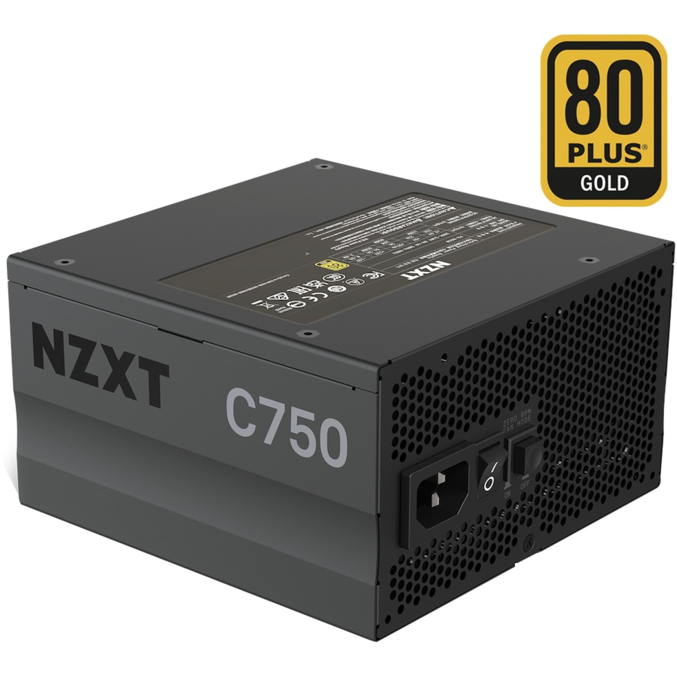C750 80+ Gold 750W, PC-Netzteil von Nzxt