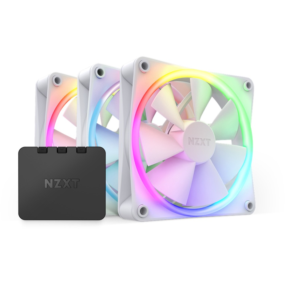 F120 RGB-Dreierpack 120x120x26, Gehäuselüfter F120 RGB-Dreierpack 120x120x26, Gehäuselüfter von Nzxt