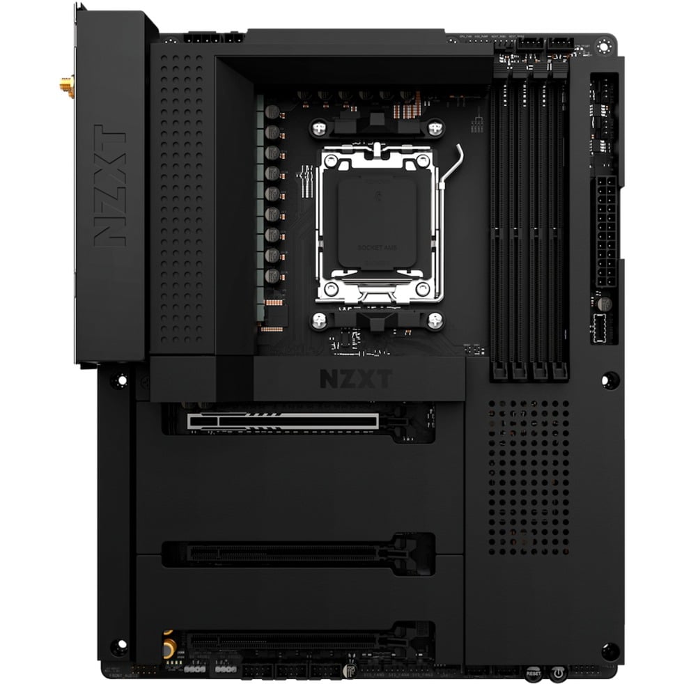 N7 B650E Matte Black, Mainboard von Nzxt