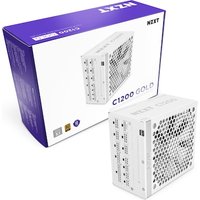NZXT C1200 1200W Gaming Netzteil 80+ Gold, ATX3.1 PCIe5.0 modular 135 mm  white von Nzxt