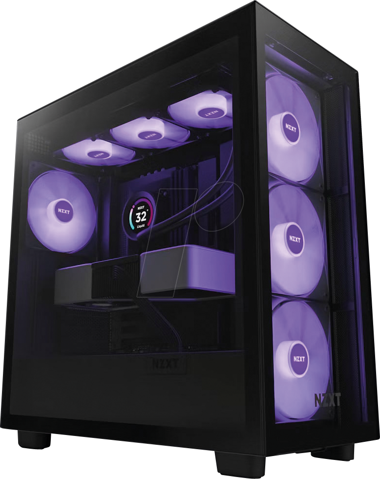 NZXT CM-H71EB-02 - NZXT H5 Elite 2023 - Black von Nzxt