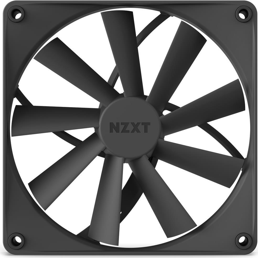 NZXT F Series F140Q - Gehäuselüfter - 140 mm - mattschwarz (RF-Q14SF-B1) von Nzxt