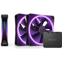 NZXT F120 RGB DUO Gehäuselüfter 120 mm Schwarz 3er mit Controller von Nzxt