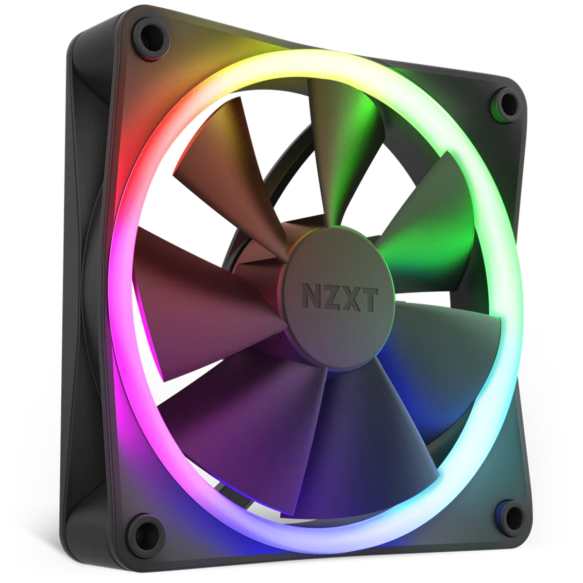 NZXT F120 RGB schwarz | 120mm Gehäuselüfter von Nzxt