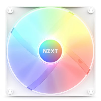 NZXT F140 RGB Core Gehäuselüfter 140mm Weiß von Nzxt