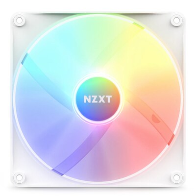 NZXT F140 RGB Core Gehäuselüfter 140mm Weiß NZXT F140 RGB Core Gehäuselüfter 140mm Weiß von Nzxt