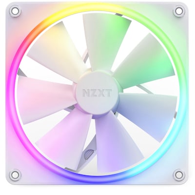 NZXT F140 RGB Gehäuselüfter 140mm Weiß von Nzxt