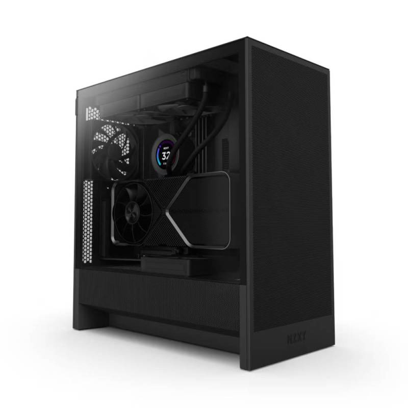 NZXT H5 Flow (2024) Black | PC-Gehäuse B-Ware von Nzxt