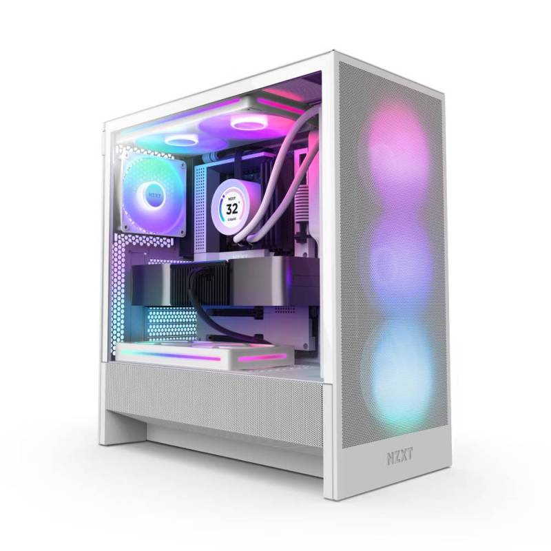 NZXT H5 Flow RGB (2024) White | PC-Gehäuse von Nzxt