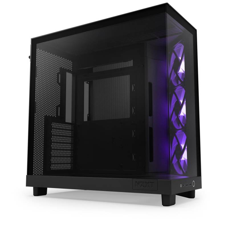 NZXT H6 FLOW RGB schwarz | PC-Gehäuse B-Ware von Nzxt