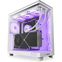 NZXT H6 Flow RGB Mid-Tower Airflow Gaming Gehäuse Weiß Glasfenster NZXT H6 Flow RGB Mid-Tower Airflow Gaming Gehäuse Weiß Glasfenster von Nzxt
