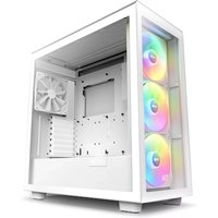 NZXT H7 Elite White 2023 RGB Midi Tower ATX Gaming Gehäuse mit Glasfenster von Nzxt