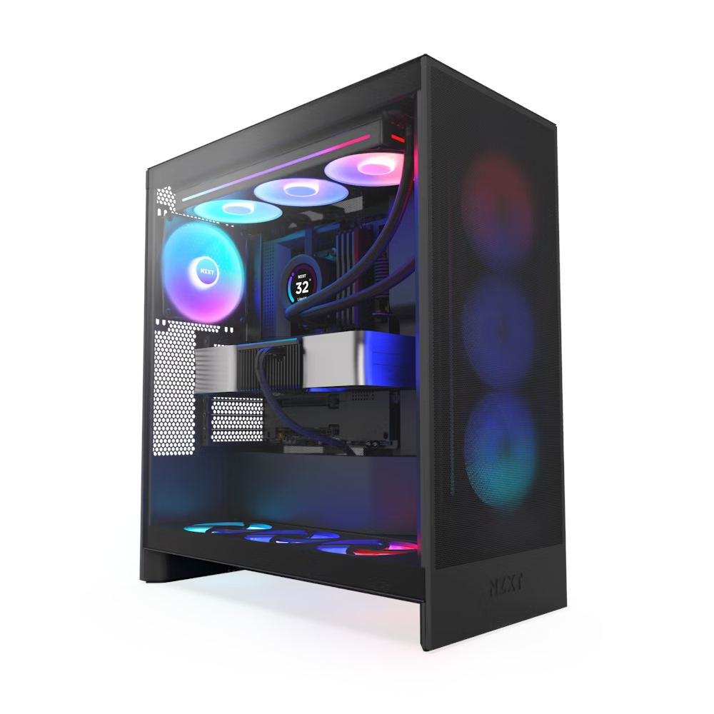 NZXT H7 Flow RGB V2 schwarz | PC-Gehäuse NZXT H7 Flow RGB V2 schwarz | PC-Gehäuse von Nzxt