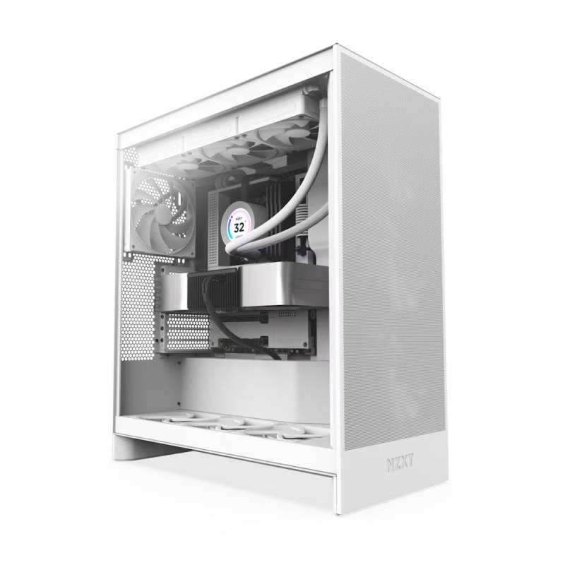 NZXT H7 Flow V2 weiß | PC-Gehäuse von Nzxt