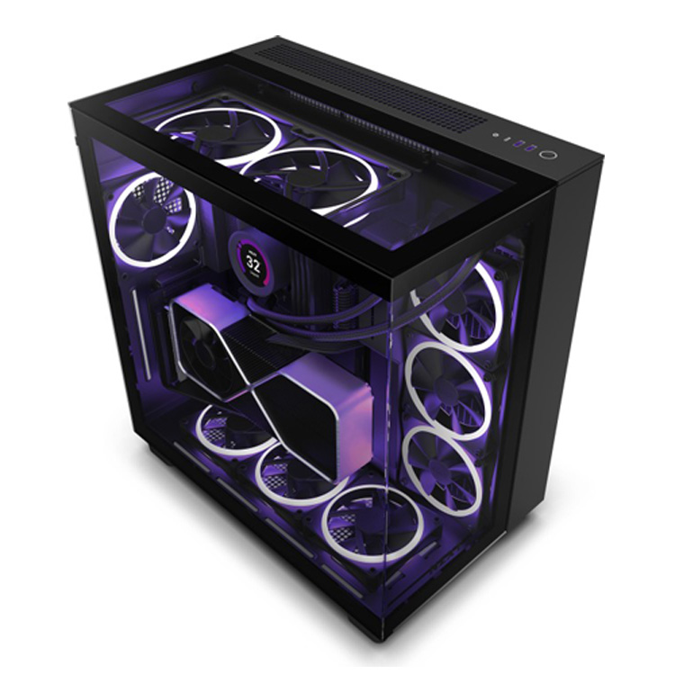 NZXT H9 ELITE schwarz | PC-Gehäuse von Nzxt