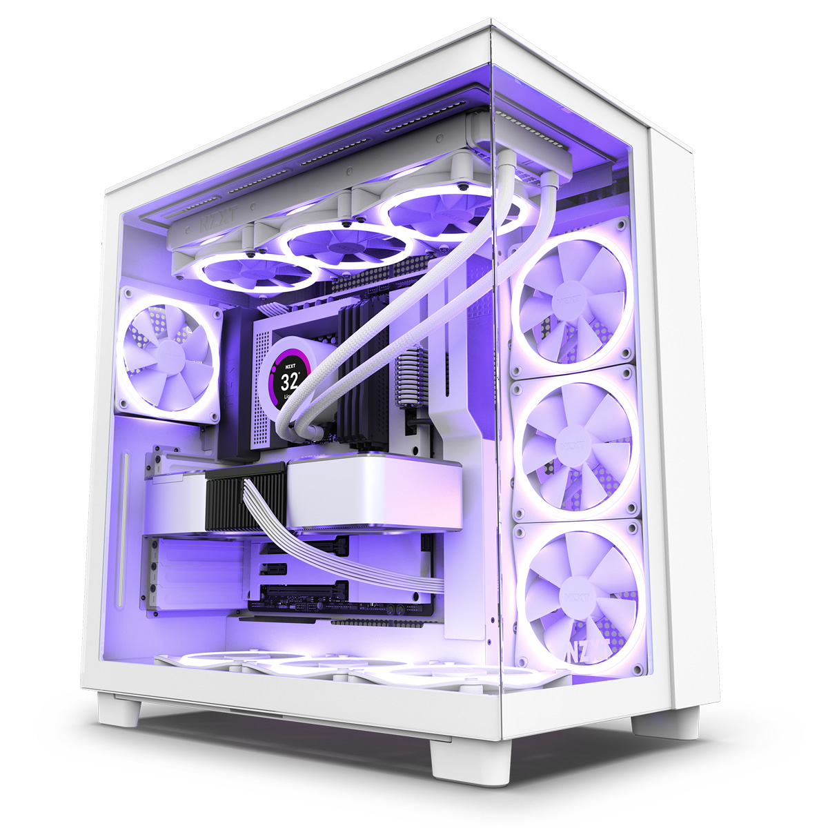 NZXT H9 FLOW weiß | PC-Gehäuse B-Ware NZXT H9 FLOW weiß | PC-Gehäuse B-Ware von Nzxt