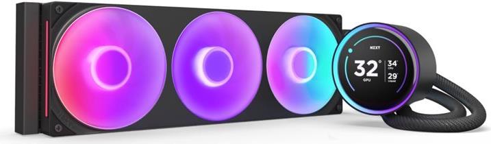 NZXT KRAKEN Elite V2 360 RGB Wakü Display Black RL-KR36E-B2 (RL-KR36E-B2) von Nzxt