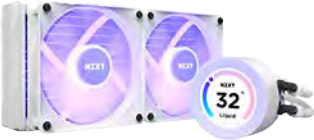 NZXT Kraken Elite 240 RGB Prozessor All-in-One-Flüssigkeitskühler 12 cm Weiß 1 Stück(e) (RL-KR24E-W1) von Nzxt