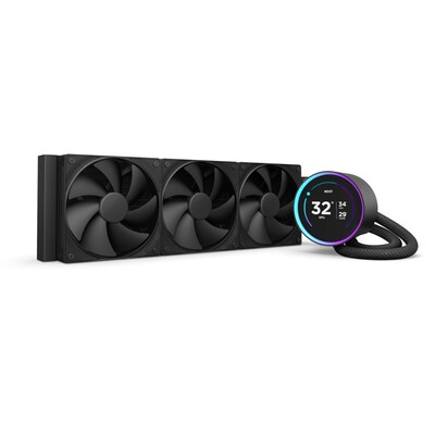 NZXT Kraken Elite 360 (2024) AiO-Wasserkühler in schwarz von Nzxt
