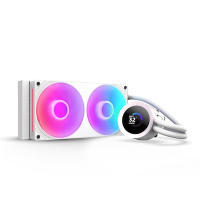 NZXT Kraken Plus 240 V2 RGB (2025) AIO- Wasserkühlung weiß von Nzxt