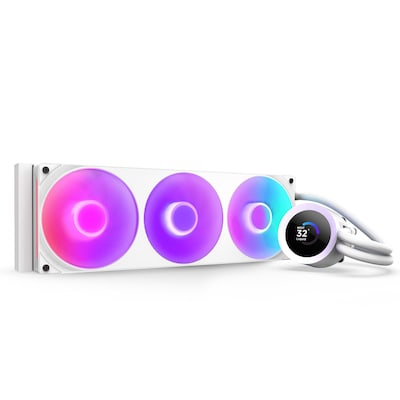 NZXT Kraken Plus 360 V2 RGB (2025) AIO- Wasserkühlung weiß von Nzxt