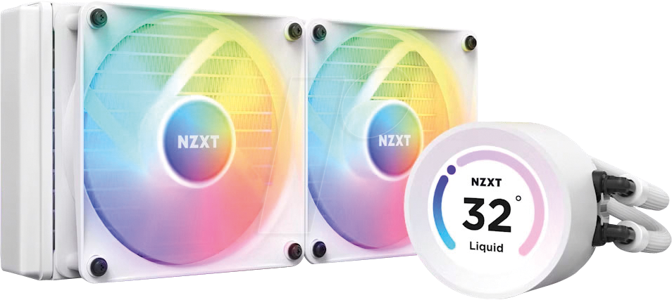 NZXT RL-KR24E-W1 - NZXT KRAKEN Elite 240 RGB weiß von Nzxt
