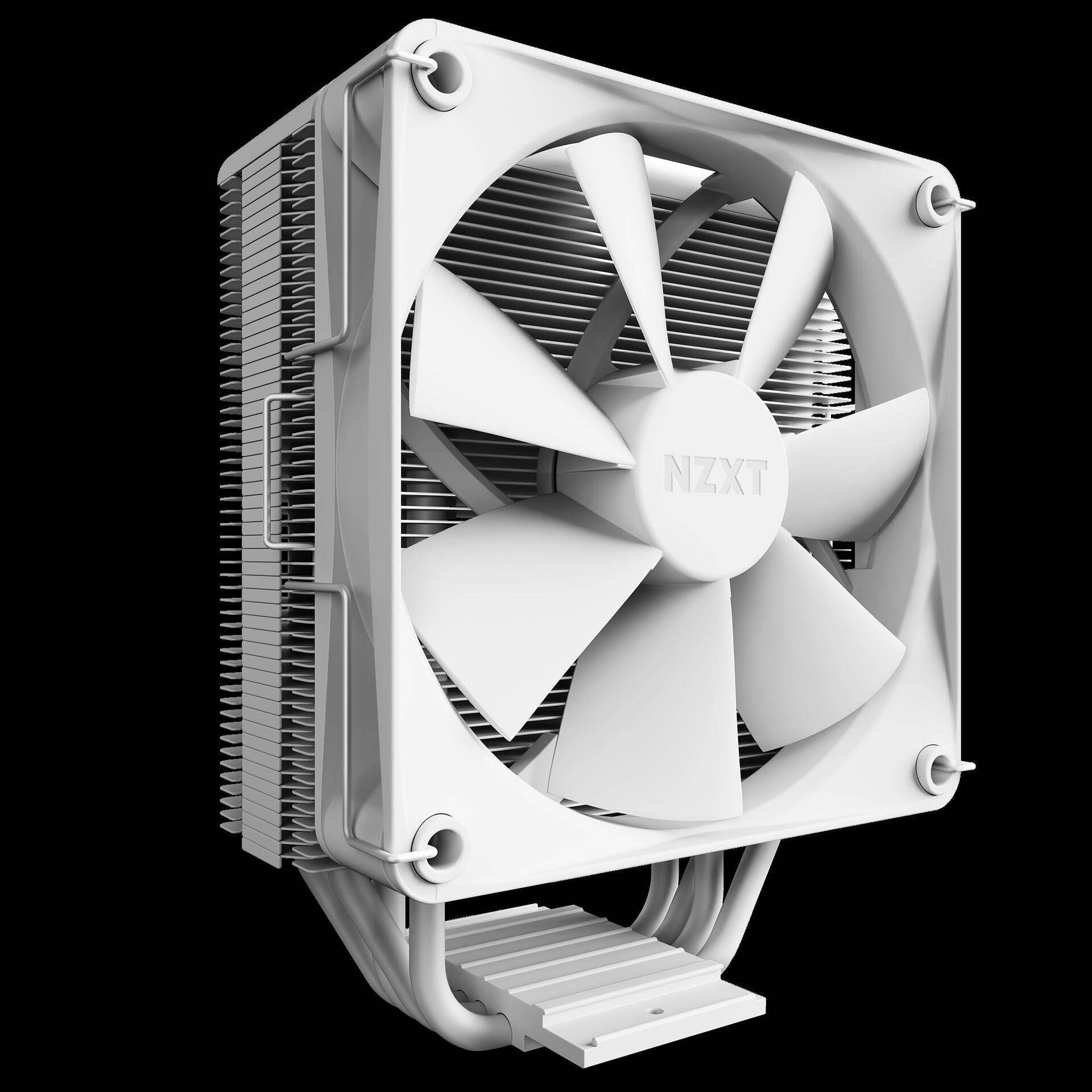 NZXT T120 Prozessor Luftkühlung 12 cm Weiß 1 Stück(e) (RC-TN120-W1) von Nzxt