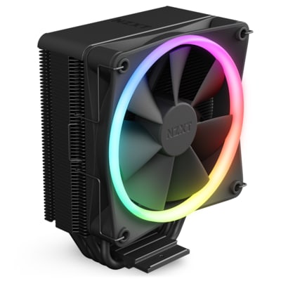 NZXT T120 RGB CPU Kühler für AMD und Intel CPU, 120 mm Lüfter, schwarz von Nzxt