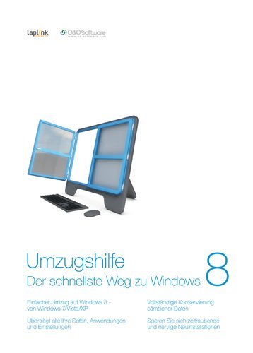 Windows 8 Umzugshilfe [Download] von O + O Software