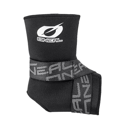 O'NEAL | Motocross-Protektor | MX MTB Mountainbike Enduro Motorrad | Knöchelstütze aus Neopren, Am linken & rechten Knöchel tragbar | Ankle Stabilizer | Erwachsene | Schwarz | Größe XL von O'NEAL