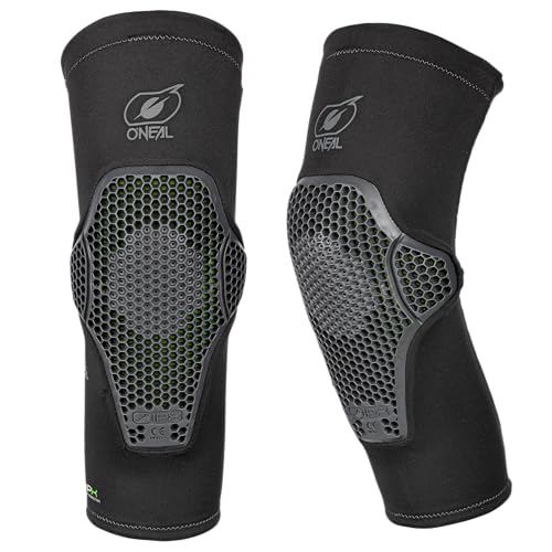 O'NEAL Unisex Knee Guard Gray XXL Flow Knieschützer, Grau von O'NEAL