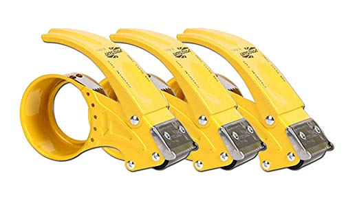 3 Klebebandabroller Handabroller Paketband Abroller sehr leise von O&W Security