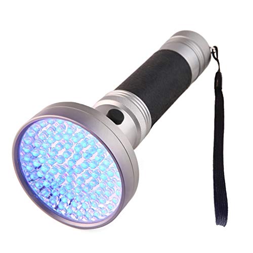 UV Taschenlampe Schwarzlicht Mobiler Geldscheinprüfer UV 100 LED Taschenlampe UV Lampe von O&W Security