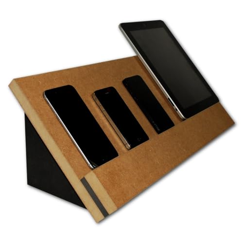Oachkatzerl VanDock 47 Multi Ladestation - Handwerk aus Österreich (Die Dockingstation ohne sichtbare Kabel für Handy, Tablet und mehr) VD47 - (Braun) von OACHKATZERL