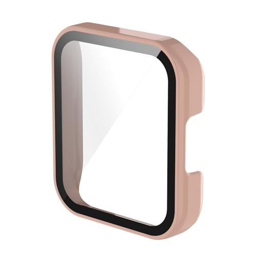 Fall Mit Glasfilm Für Watch Color Sport Protector Fall Watch Screen Protector Film Smartwatch Shell von OAJABBGE
