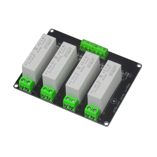 OAJABBGE 4 Kanal Niedrige Pegel Die Feststoffzustände Relais Modulsteuerungsphase Relays Solid States Relays Modulersatz Für PC Auslösen von OAJABBGE