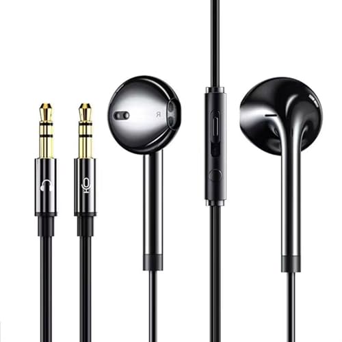 OAJABBGE Computer Ohrhörer Mit MIC 3 5mm 2 Stecker Für Spiele Und Live Rundfunk OAJABBGE Computer Ohrhörer Mit MIC 3 5mm 2 Stecker Für Spiele Und Live Rundfunk von OAJABBGE