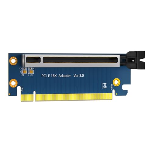 OAJABBGE PCIE3.0 X16 Bis X16 90 Grad Rechtwinkel Risers Erweiterungskartenadapter Für Computerserver Chassise von OAJABBGE