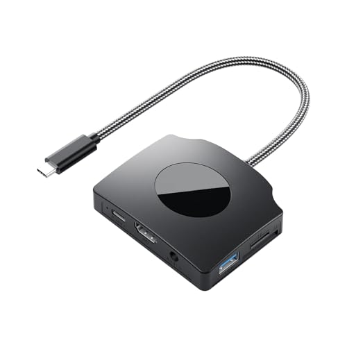 OAJABBGE USB C Hubs USB C Splitter Mit 2 USB3.0 Port 4K 1080p 60 Hz USB C Video Ausgang Hubs HDTV Port Für Desktop Laptop von OAJABBGE