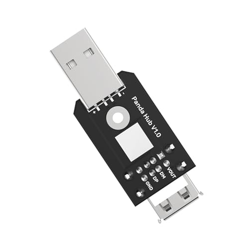 OAJABBGE Upgrades 3D Drucker Panda Adapter Doppel USB Ausgangserweiterungsmodul Für P1S/P1P Nahtlose Integration von OAJABBGE