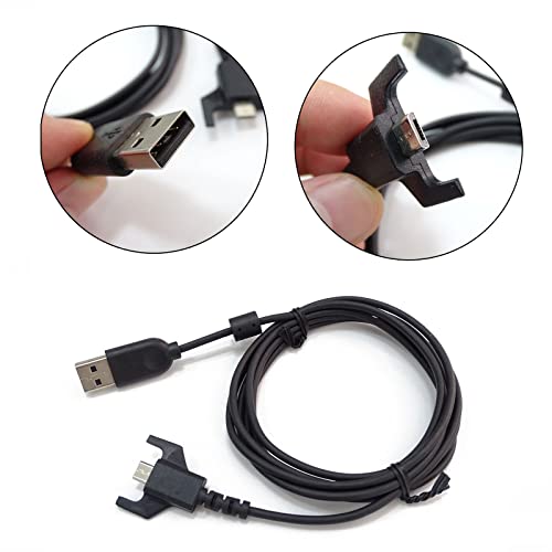 OAJABBGE Weiche PVC Mauskabel Langlebige Mausleitungsersatzmausdraht Für GPRO GPRO X Superlight Maus 2M von OAJABBGE