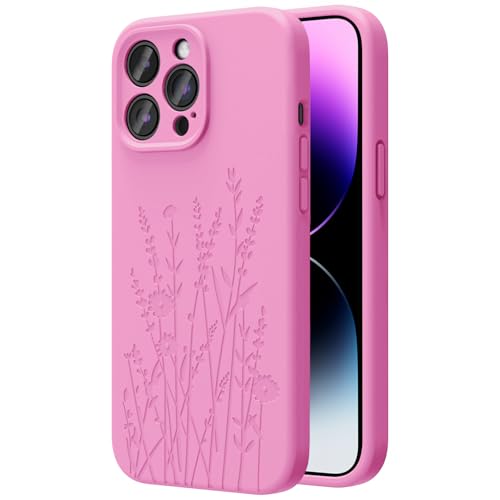 OAOA Magnetische Gravierte Hülle Kompatibel mit iPhone 14 Pro Hülle, Kompatibel mit Magsafe, Kamera Rundumschutz, Schlanke Flüssigsilikon-Handyhülle für Frauen Mädchen, Schwarze Johannisbeere Blume OAOA Magnetische Gravierte Hülle Kompatibel mit iPhone 14 Pro Hülle, Kompatibel mit Magsafe, Kamera Rundumschutz, Schlanke Flüssigsilikon-Handyhülle für Frauen Mädchen, Schwarze Johannisbeere Blume von OAOA