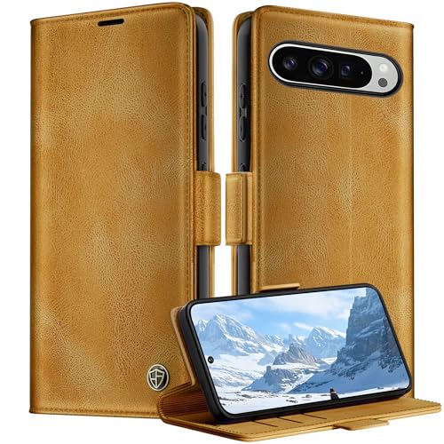 OASISBLUE Handyhülle für Google Pixel 9/9 Pro Hülle, Klapphülle Premium PU Lederhülle Kartenfach Standfunktion Schutzhülle Klappbar kompatibel mit Pixel 9/9 Pro 5G - braun OASISBLUE Handyhülle für Google Pixel 9/9 Pro Hülle, Klapphülle Premium PU Lederhülle Kartenfach Standfunktion Schutzhülle Klappbar kompatibel mit Pixel 9/9 Pro 5G - braun von OASISBLUE
