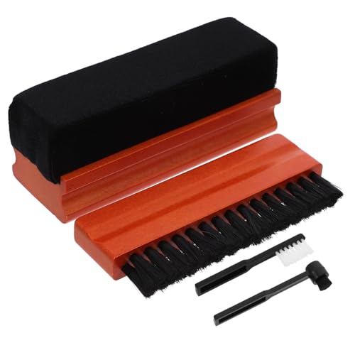 OATIPHO 1 Satz Reinigungswerkzeug-Set Cd-Player-Pinsel Vinyl-reinigungsset Rekordpinsel Reinigungsbürste Reiniger Für Schallplattennadeln Bürste Für Aufzeichnung Hellbraun Holz von OATIPHO