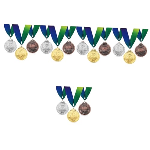 OATIPHO 5 Sätze 5Er Sets Basketball Medaillengewinner Medaillen Preisverleihung Bronzemedaillen Sportmedaille Sporttag Medaillen Siegermedaille Basketball Spiele Preise 3 Stück * 5 von OATIPHO