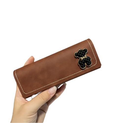 OATTIS Portable Frame Gläser Box, Mädchen Sonnenbrille Box, nette und modische druckbeständige Gläser Aufbewahrungsbox,Color8 von OATTIS