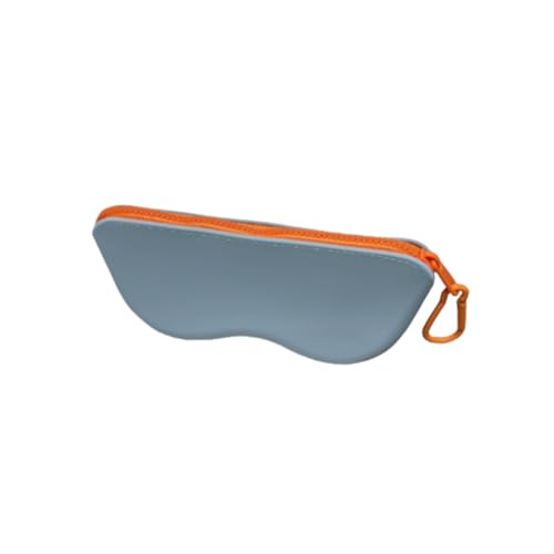 OATTIS Silikon Reißverschluss Gläser Tasche Lagerung Wasserdichte Tasche Kosmetische Münztasche Fall Für Frauen Mädchen Staubdichte Gläser Box,Color3 von OATTIS